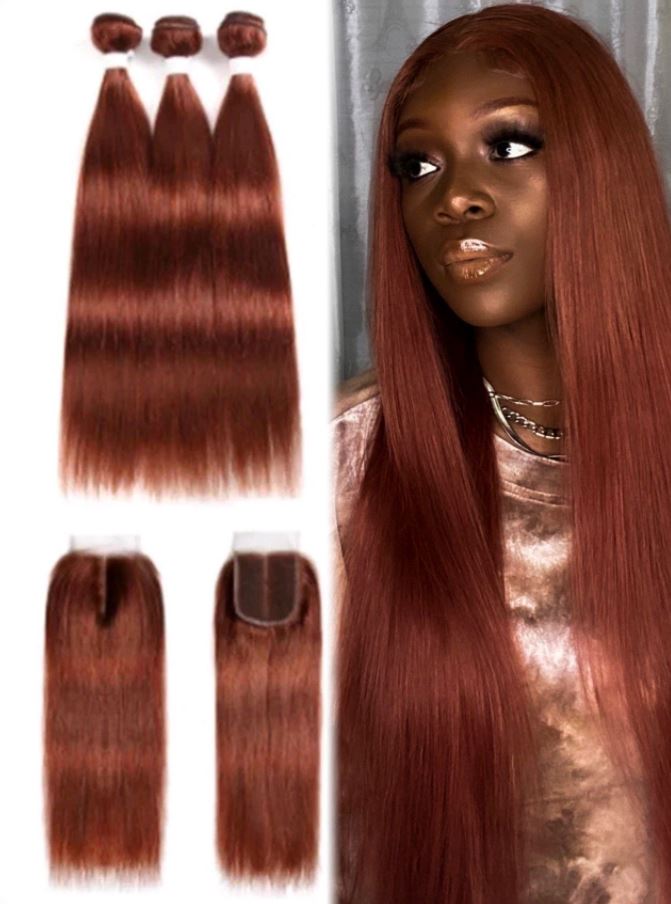 Color #33 Bundles & Closure/Frontal Deal