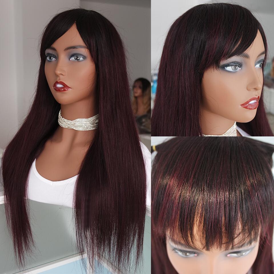 Machine weft color hair Collection