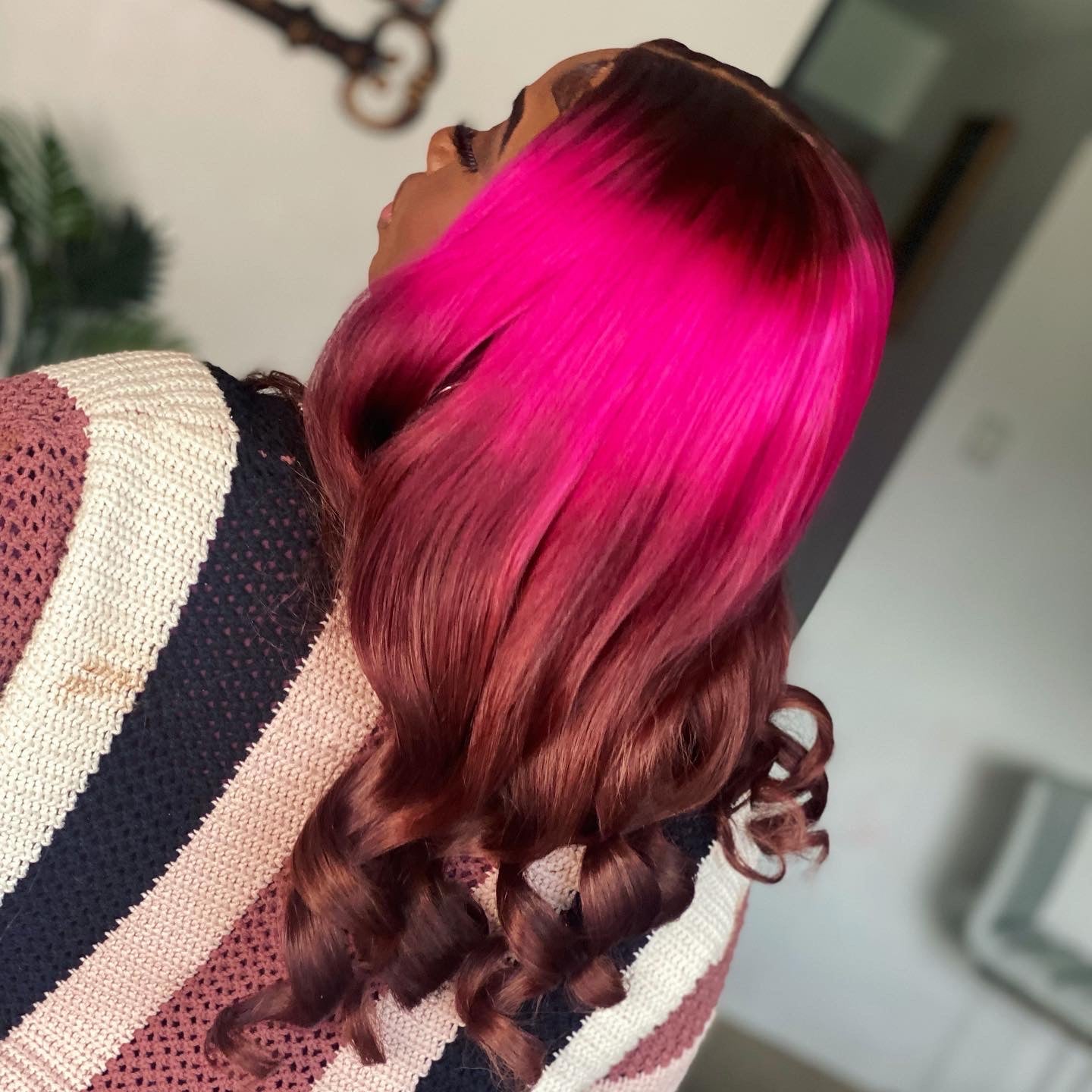 Hot Pink Stelle/HoneyBrown