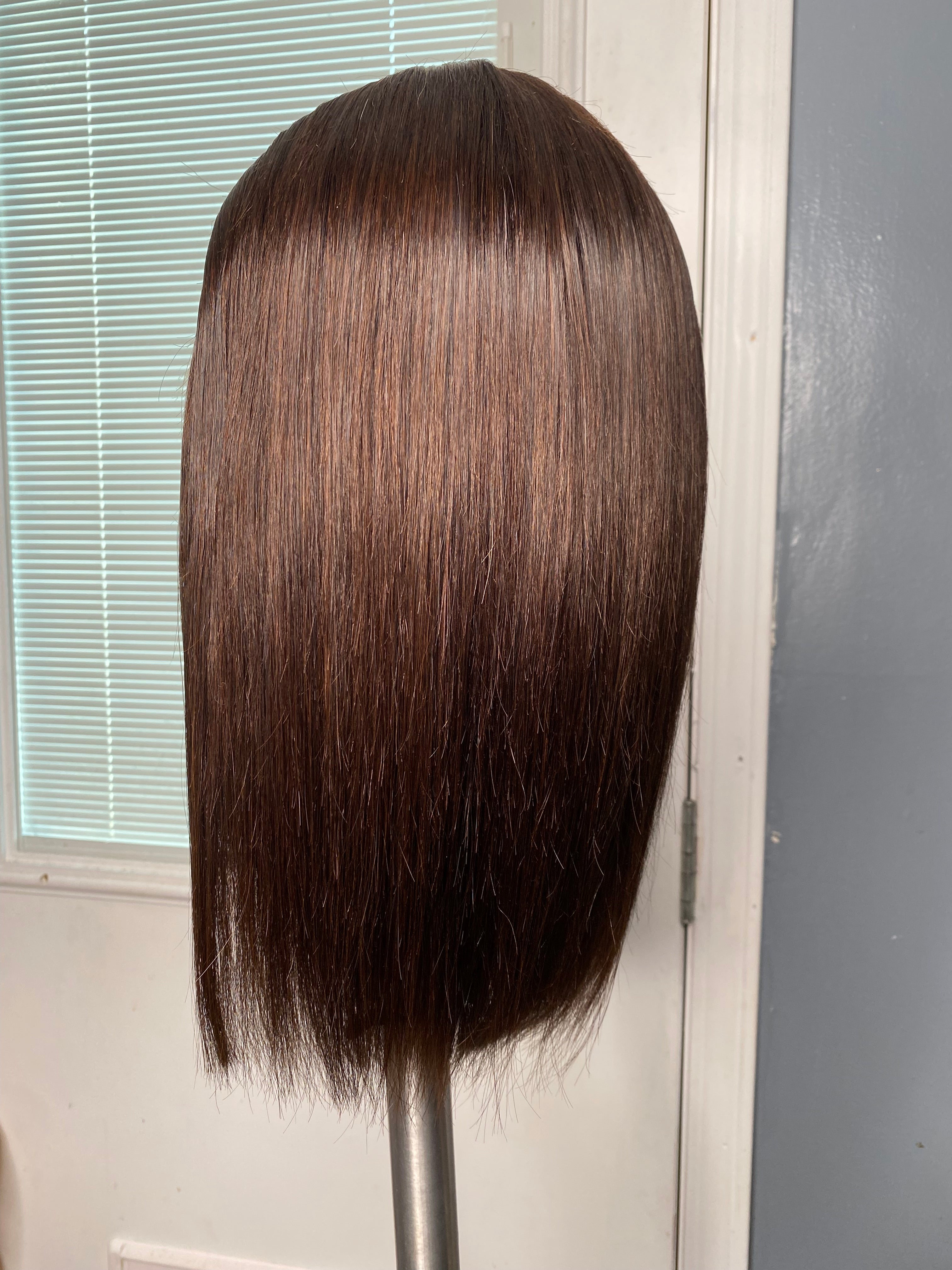 Kelcesuniquehair Chocolate Brown Human Hair Wig