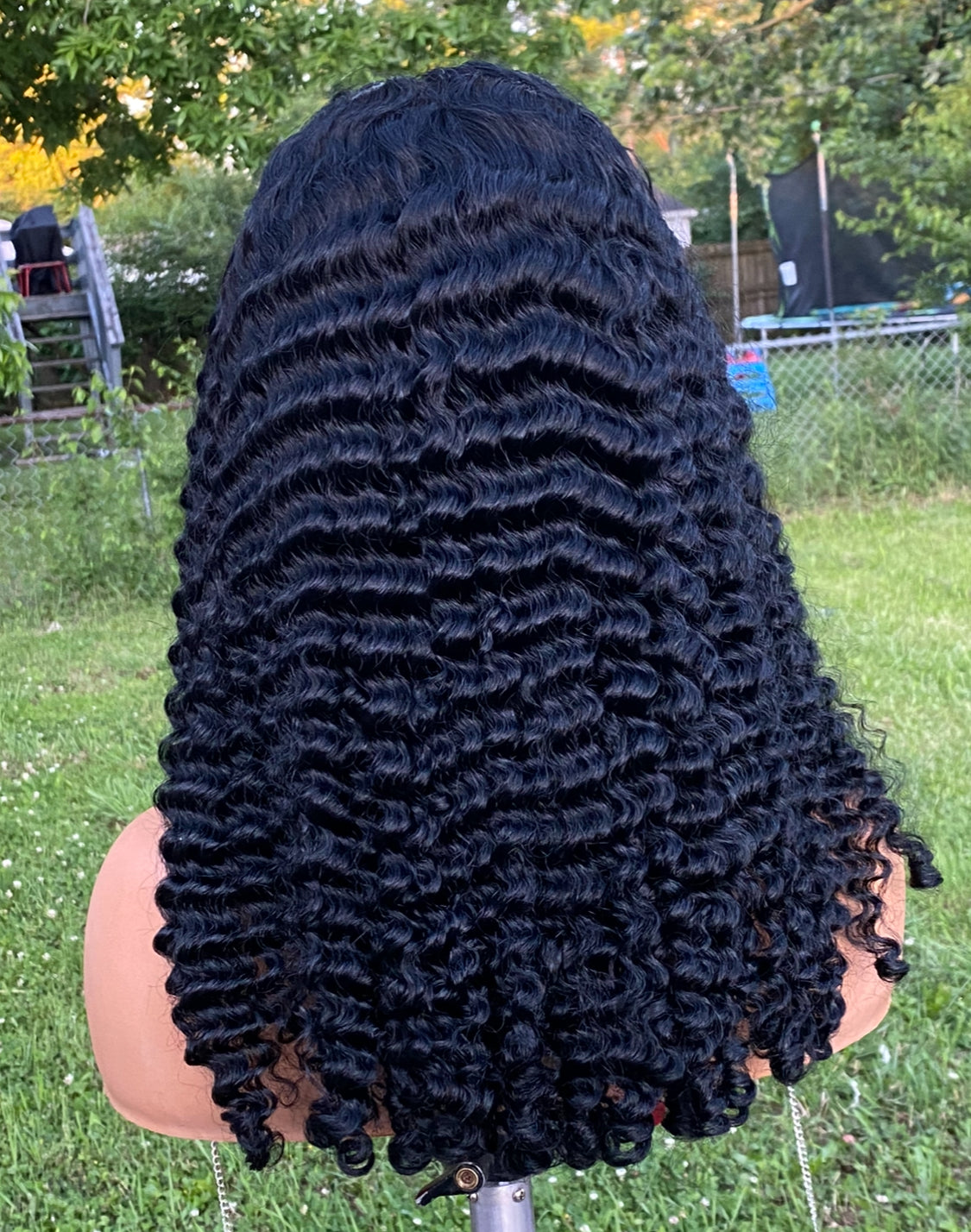 Burmese Curly Glueless Wig