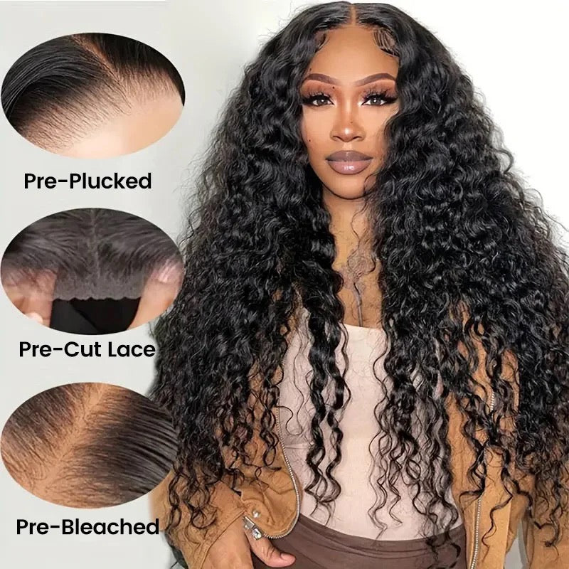 Glueless Water Wave Wig