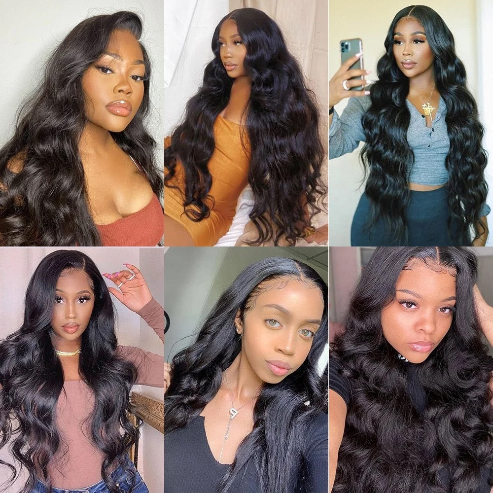 9X6 Body Wave Glueless Ware Go Wig