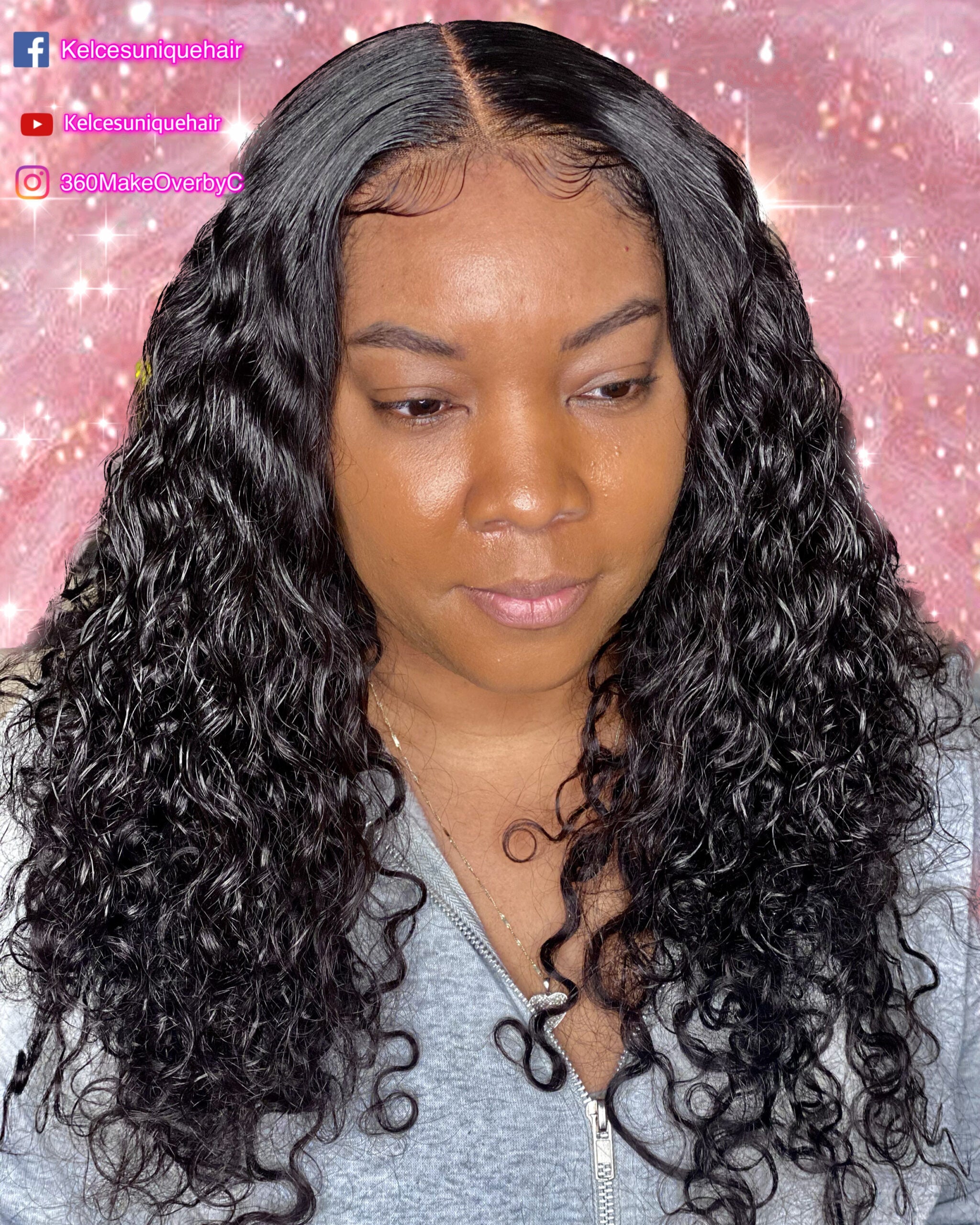 Water wave 3 bundles + 5X5 Closure