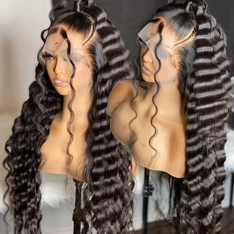 13x6 transparent lace wig Raw Virgin Hair color And Style as Desired