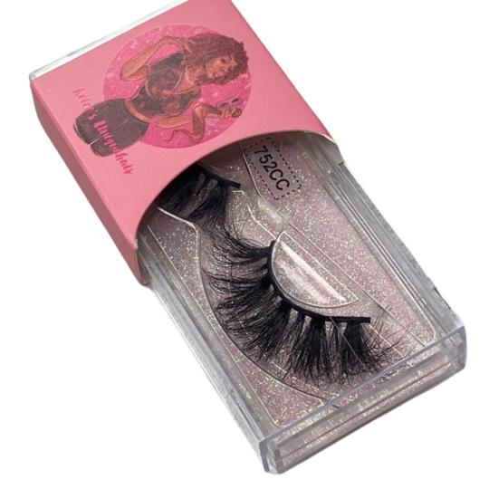 Long Dramatic Human hair Eye lashes straps. Beautiful and classic multiple wear lashes