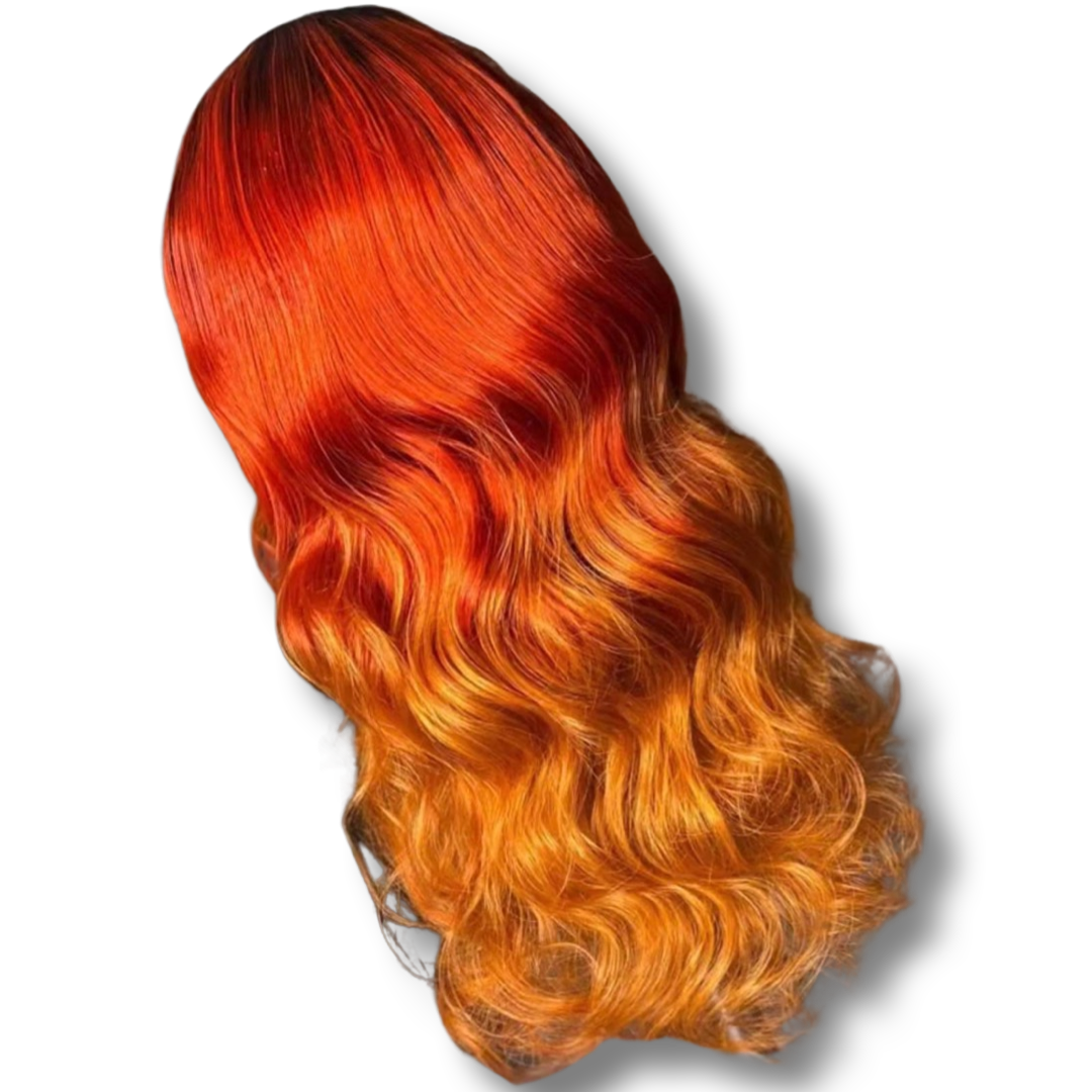 1b/orange spice Body Wave Wig