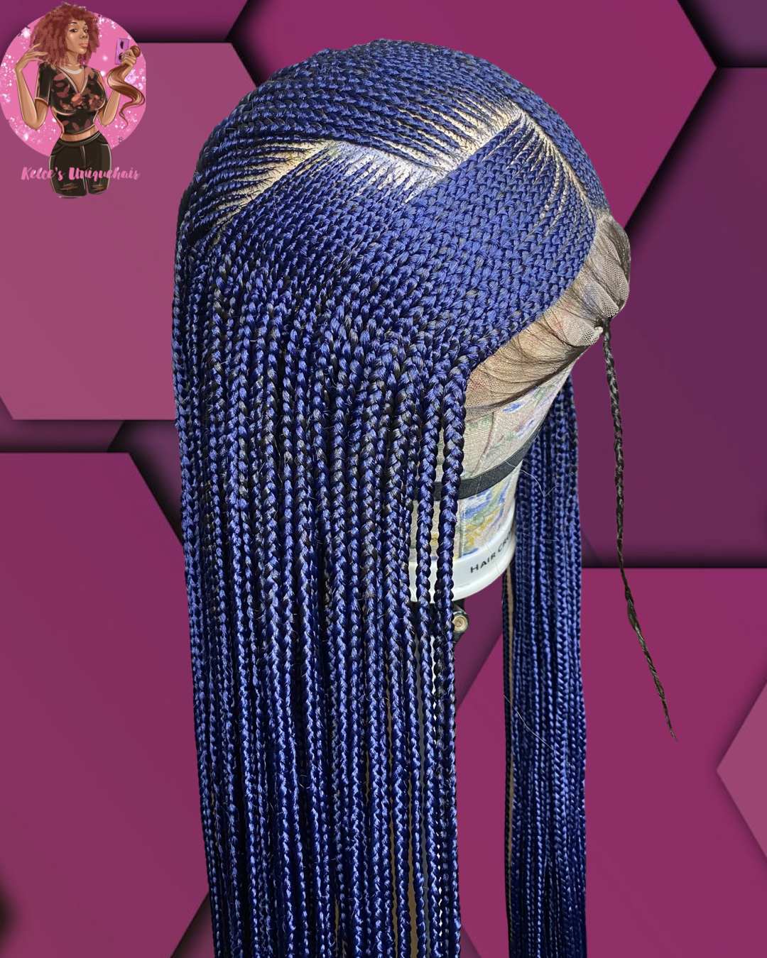 Cornrows Braided Wig