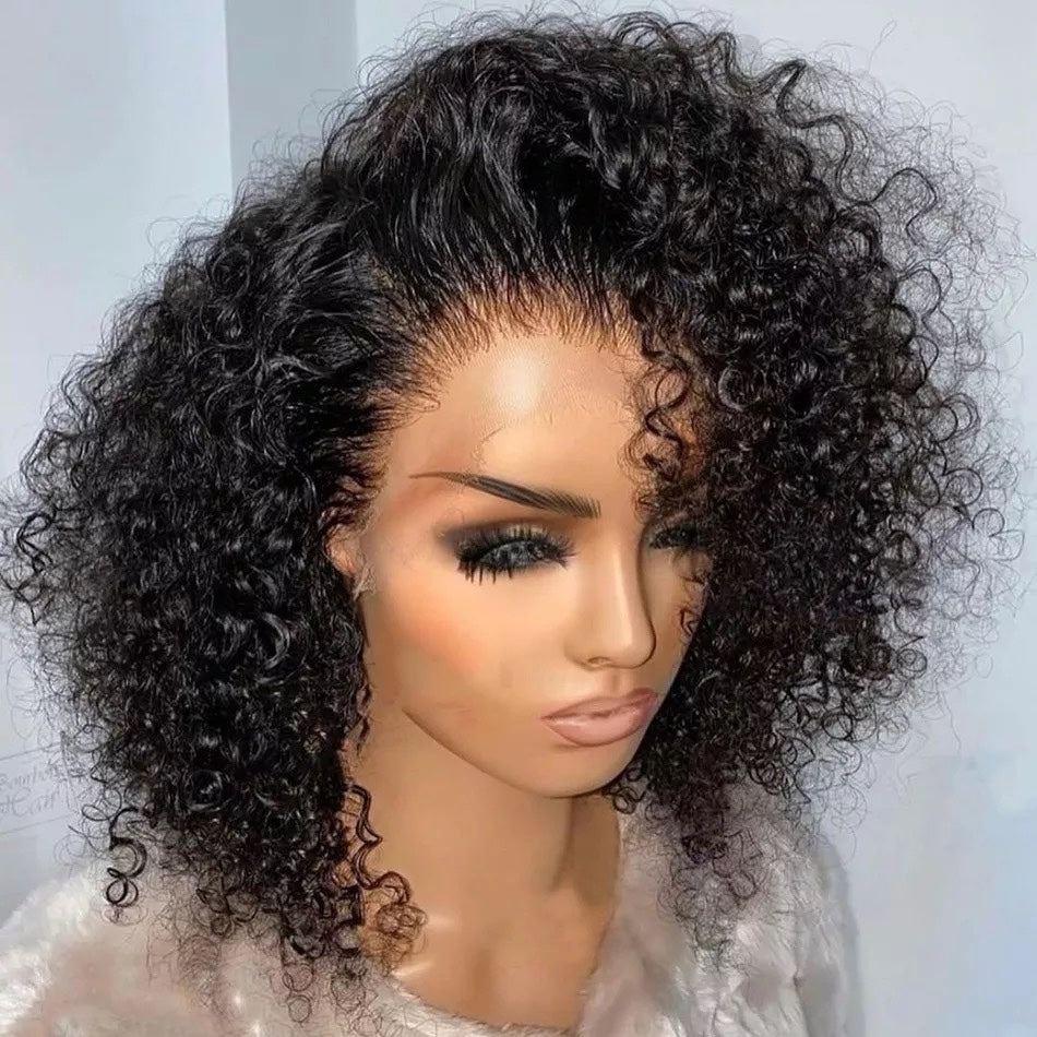 Curly Bob wig 13x4