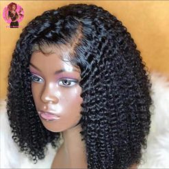 Curly Bob Wig For Black Woman Can Style As Desire, Comfortable For Everyday wear 